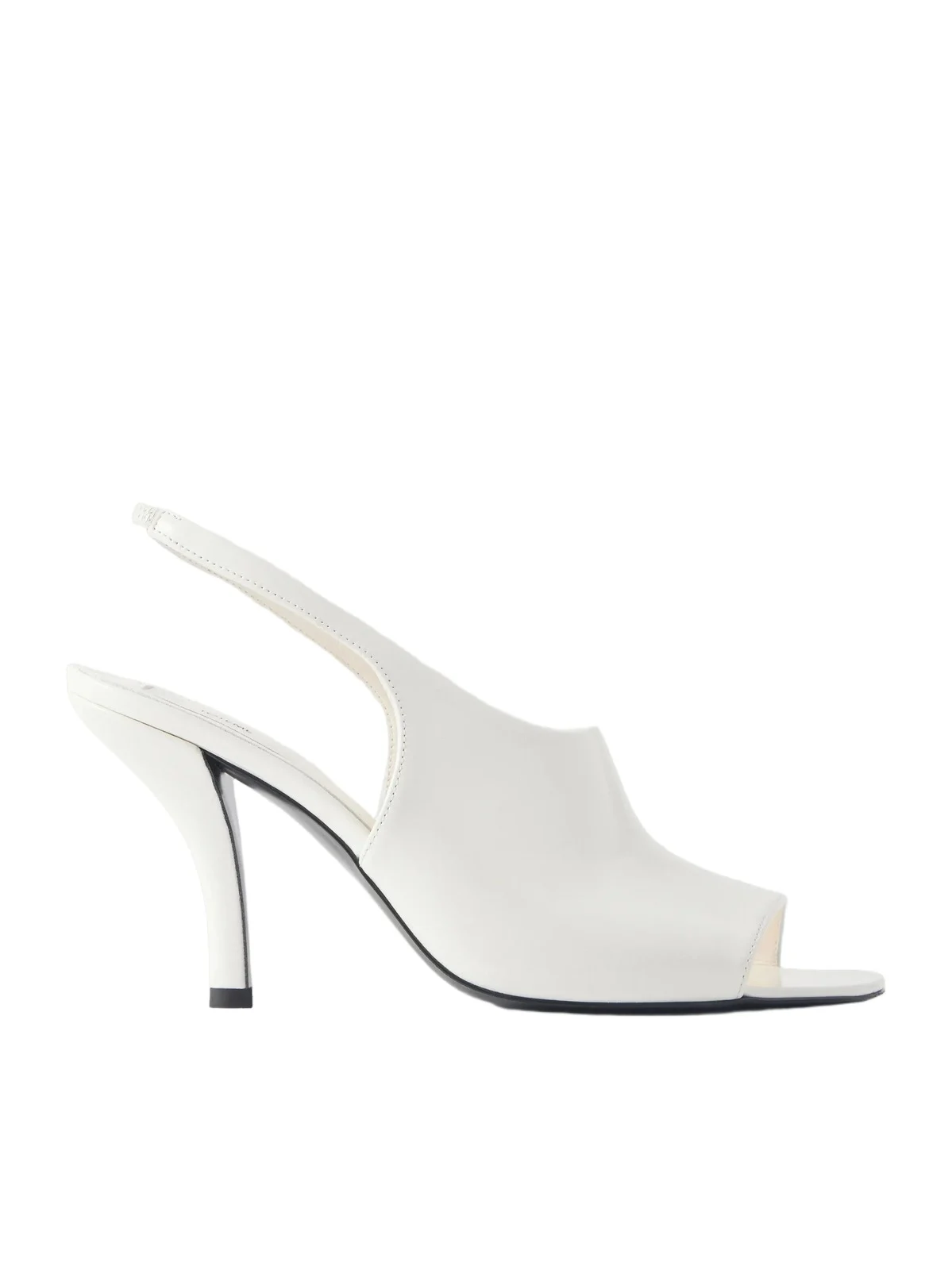 Glossed-leather Slingback Sandals Glossed-leather Slingback Sandals