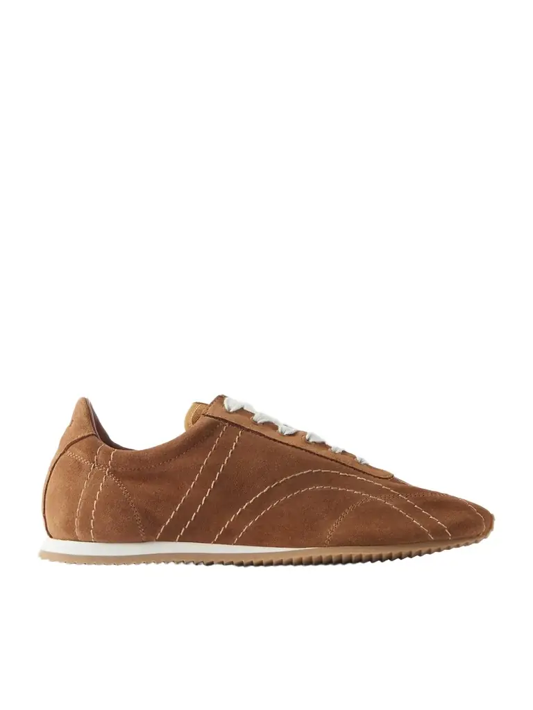 TOTEME Flex Suede Sneakers | Image 1 TOTEME Flex Suede Sneakers | Image 1