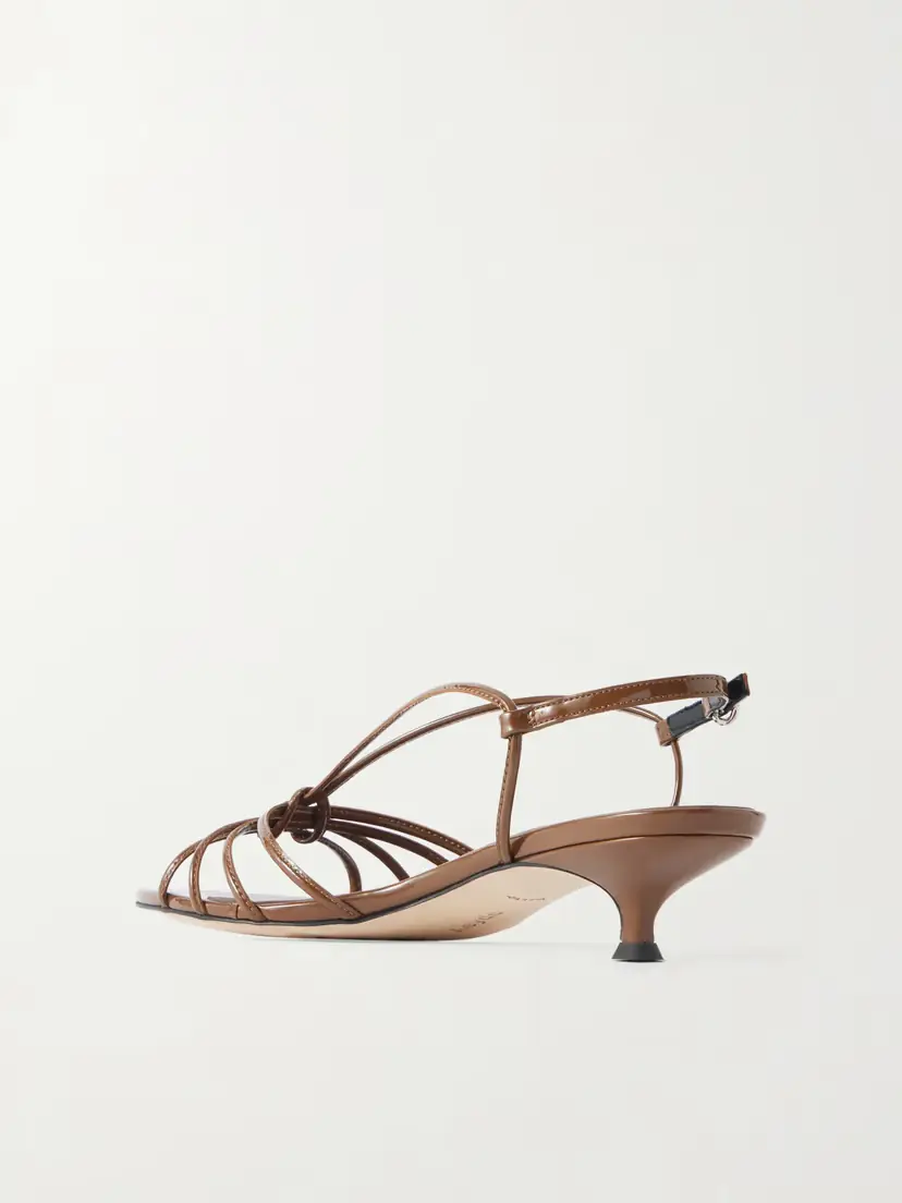 aeyde Amara Patent-leather Sandals | Thumbnail 3 aeyde Amara Patent-leather Sandals | Thumbnail 3