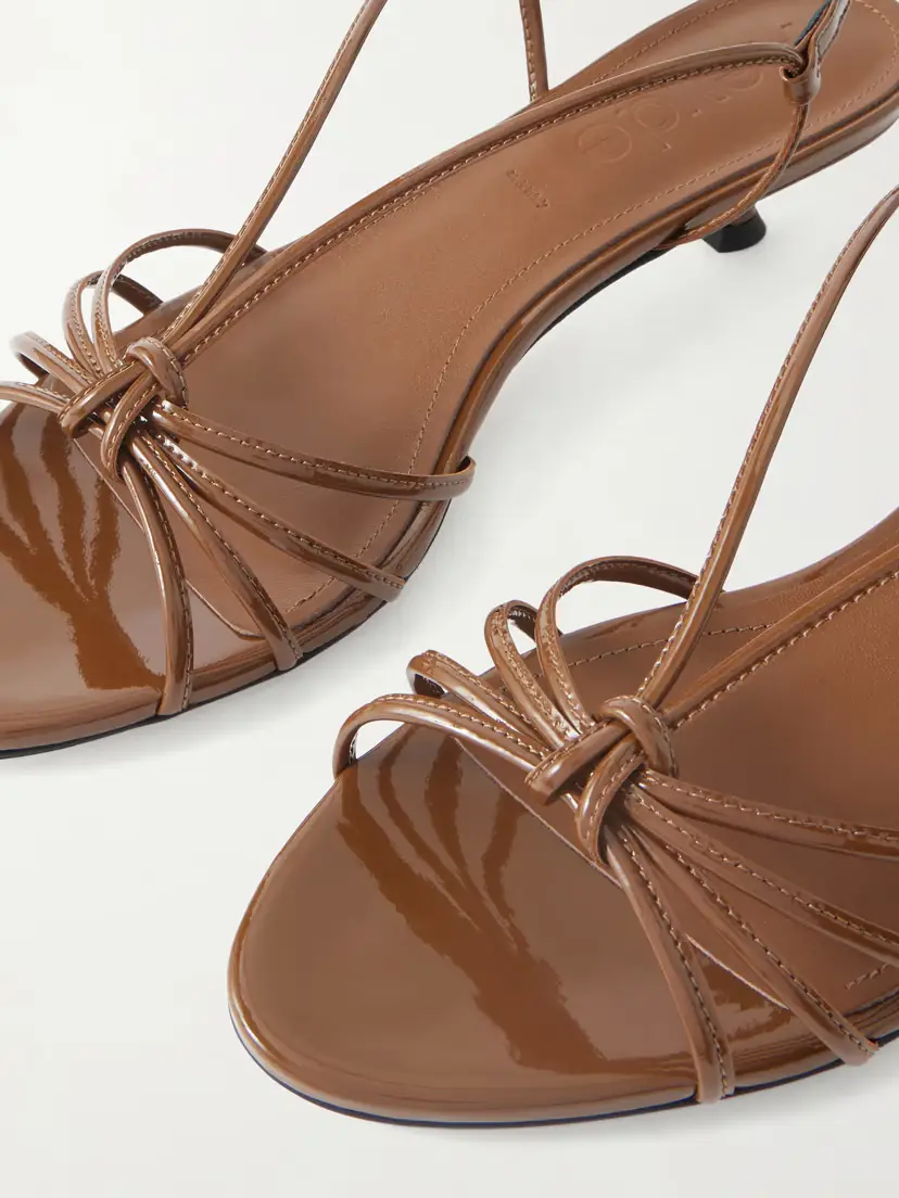 aeyde Amara Patent-leather Sandals | Thumbnail 5 aeyde Amara Patent-leather Sandals | Thumbnail 5