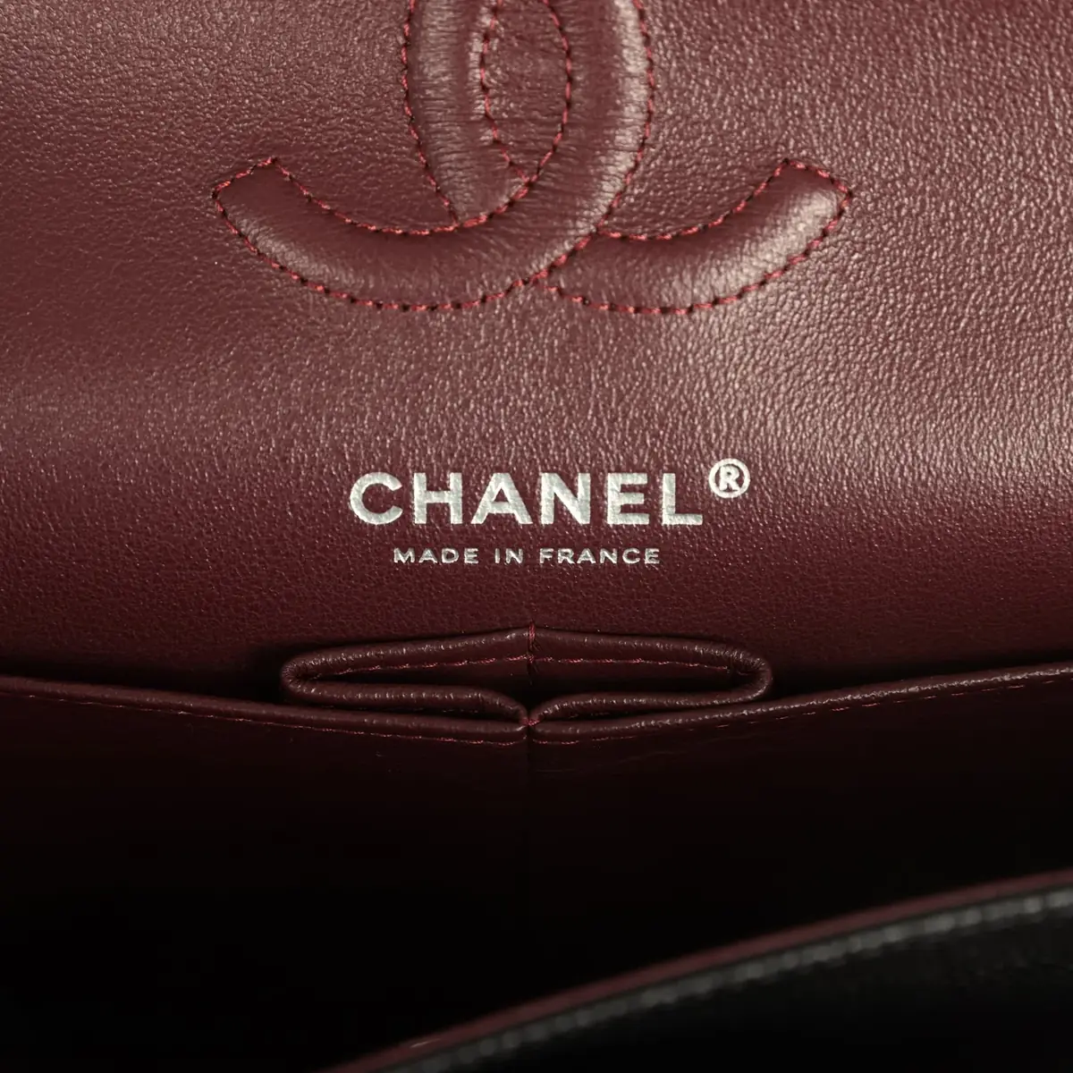 Chanel Chanel Small Classic Double Flap Black Caviar Silver Hardware | Thumbnail 8 Chanel Chanel Small Classic Double Flap Black Caviar Silver Hardware | Thumbnail 8