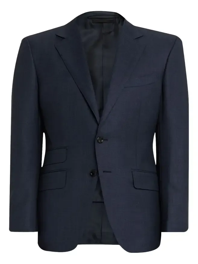Men's Wool Notch-Lapel Two-Piece Suit Men's Wool Notch-Lapel Two-Piece Suit