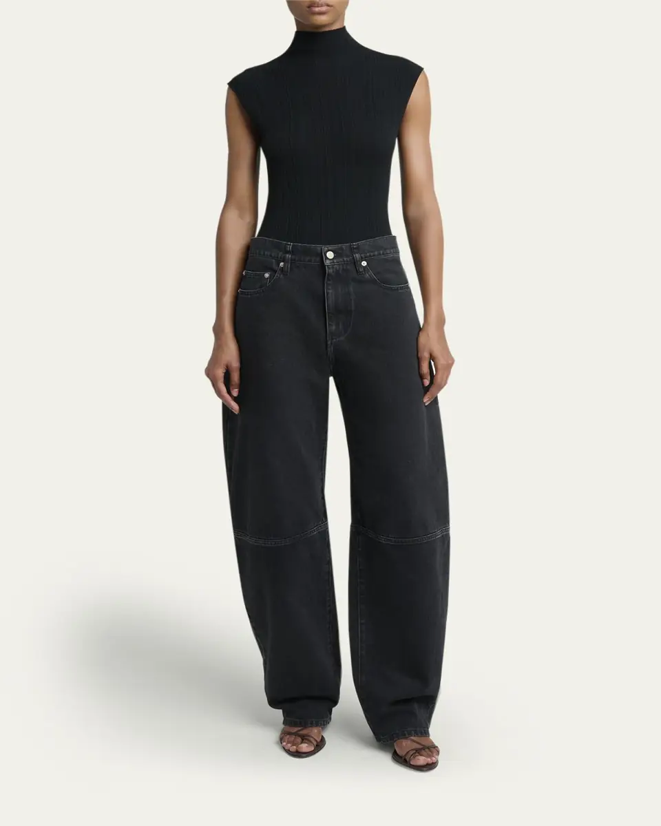 Proenza Schouler Fontana Barrel Jeans | Thumbnail 2 Proenza Schouler Fontana Barrel Jeans | Thumbnail 2