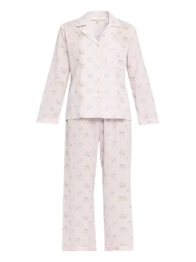 Sana Floral Cotton Pajama Set Sana Floral Cotton Pajama Set