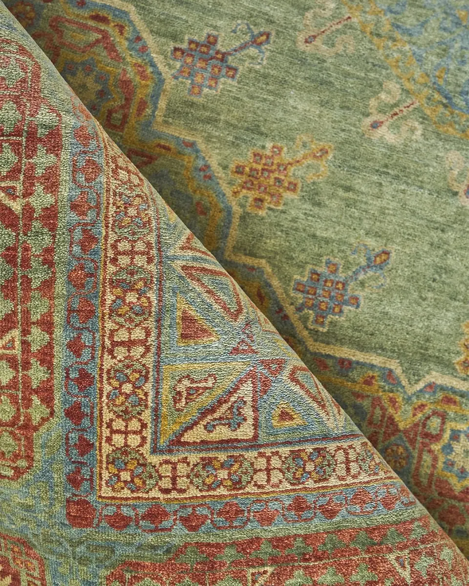 Exquisite Rugs Gina Hand-Knotted Rug | Thumbnail 5