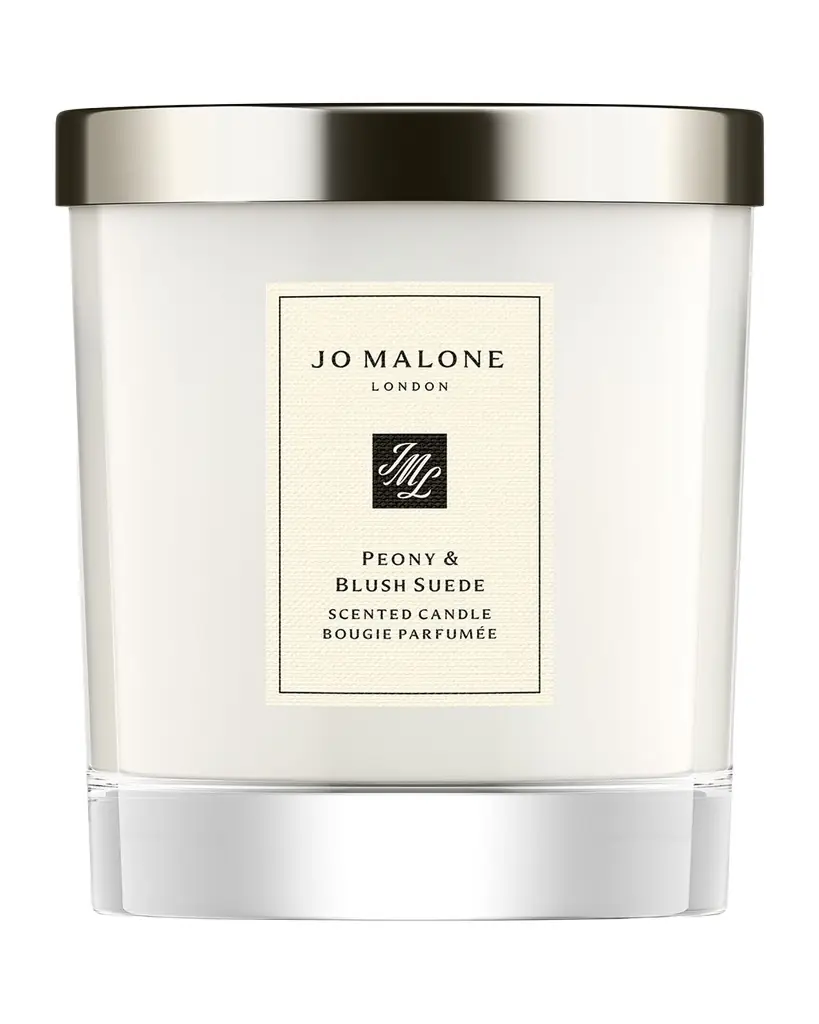 Jo Malone London Peony & Blush Suede Scented Candle | Image 1 Jo Malone London Peony & Blush Suede Scented Candle | Image 1