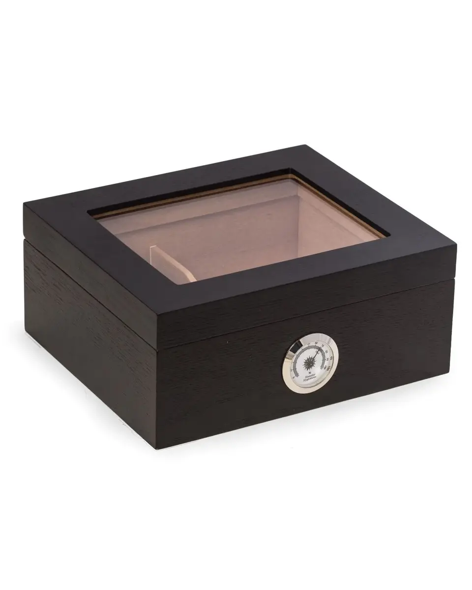Bey-Berk Men's Personalized Wooden Cigar Humidor | Thumbnail 2
