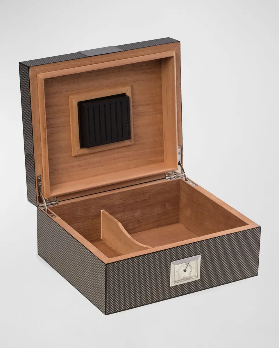 Bey-Berk Men's Personalized Wooden Cigar Humidor | Thumbnail 2 Bey-Berk Men's Personalized Wooden Cigar Humidor | Thumbnail 2