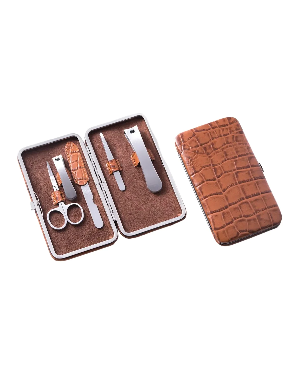 Embossed Leather Manicure Set Embossed Leather Manicure Set