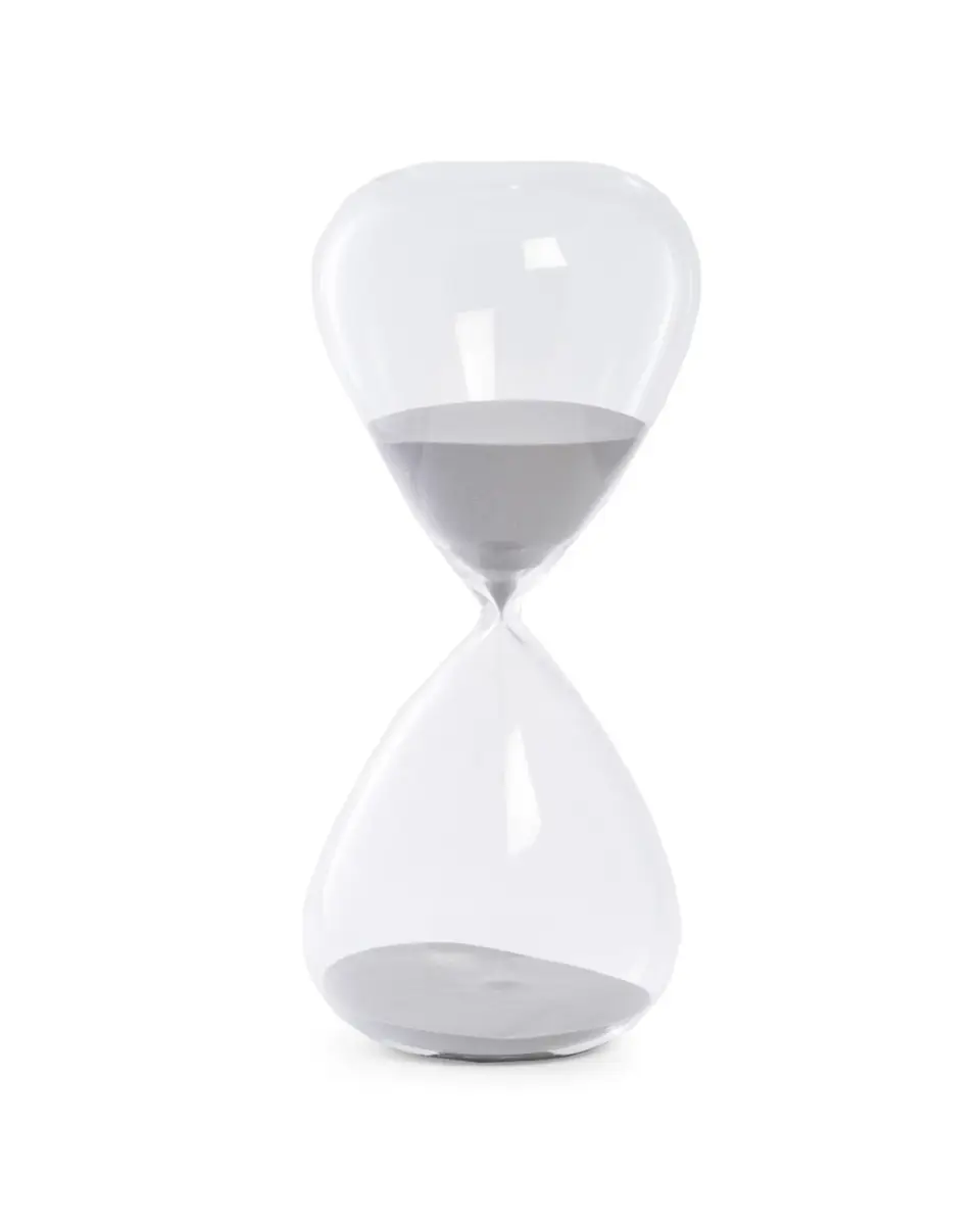 Bey-Berk Hand-Blown Crystal Sand Timer Hourglass (90 minute) | Thumbnail 3