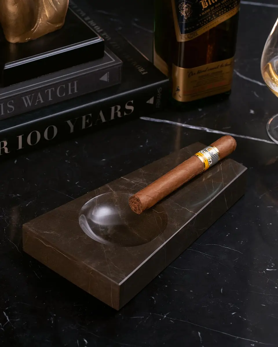 Bey-Berk Marble Single-Cigar Ashtray | Thumbnail 2