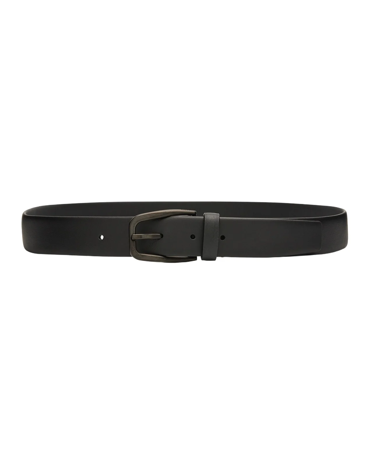 Zegna Men's Smooth Calfskin Belt