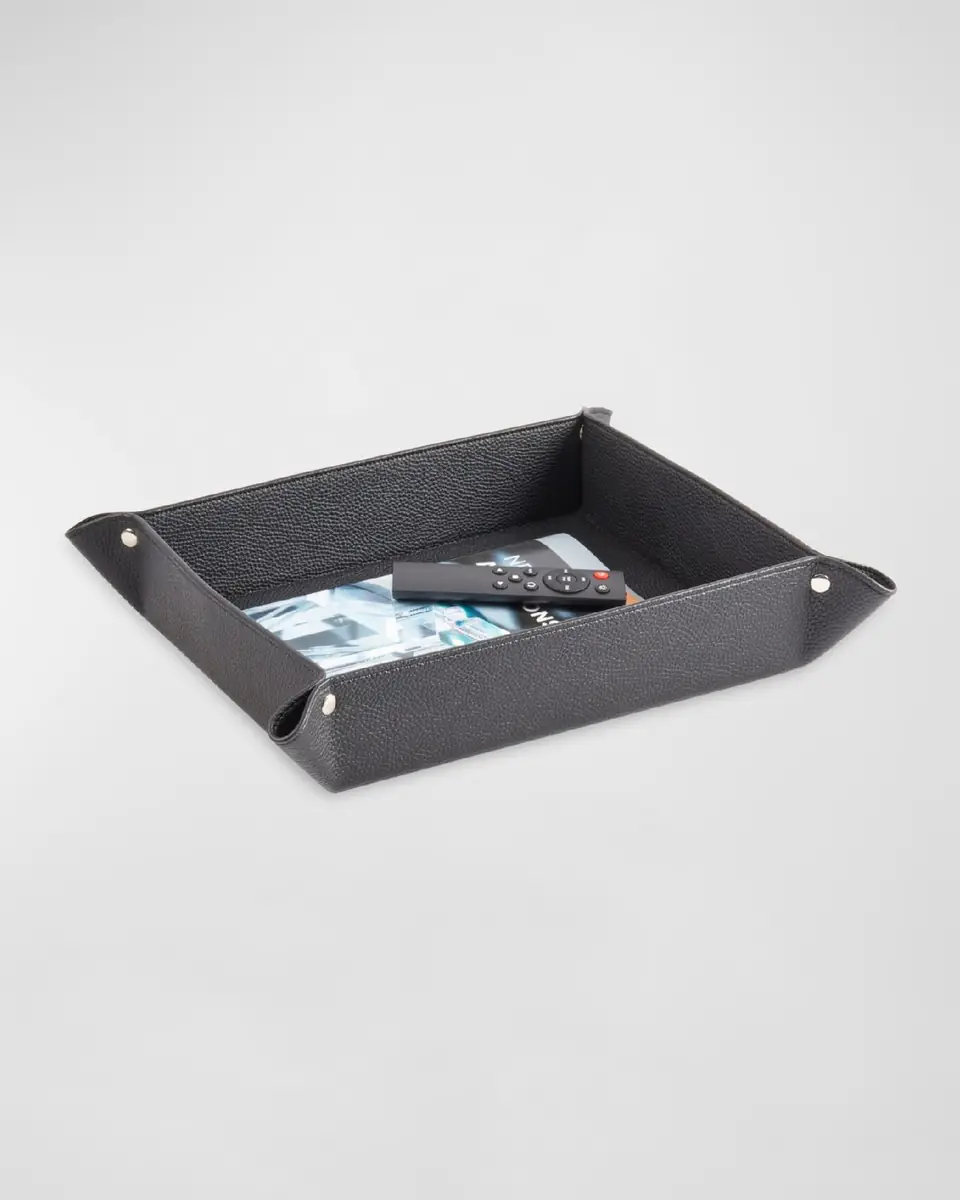 Bey-Berk Leather Coffee Table Tray | Thumbnail 2
