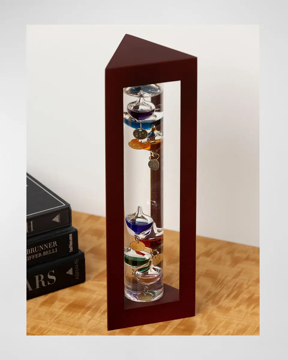 Bey-Berk Galileo Thermometer with Multicolor Weights, 13"L | Thumbnail 4 Bey-Berk Galileo Thermometer with Multicolor Weights, 13"L | Thumbnail 4