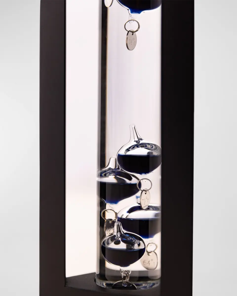Bey-Berk Galileo Thermometer with Black Weights, 13"L | Thumbnail 3 Bey-Berk Galileo Thermometer with Black Weights, 13"L | Thumbnail 3