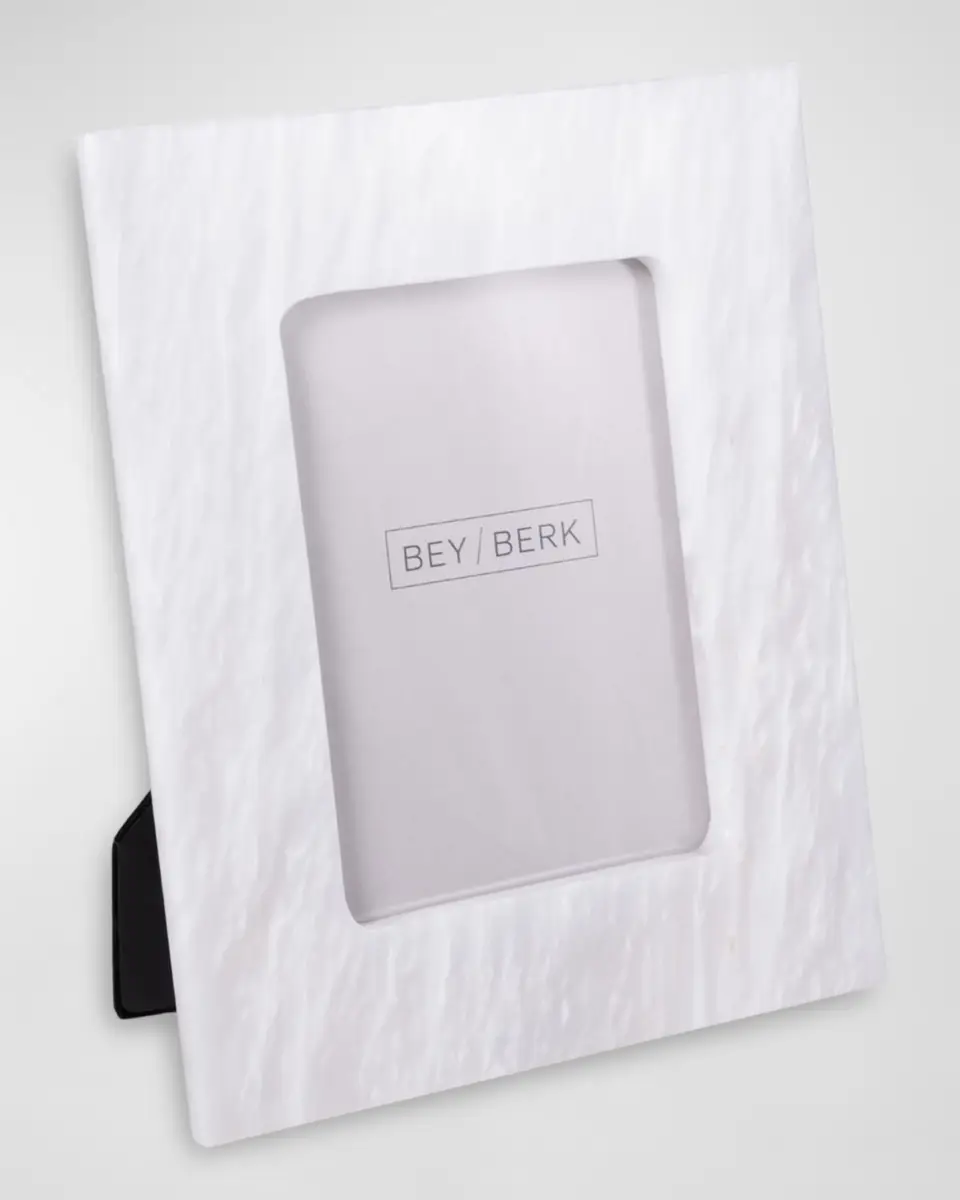 Bey-Berk Talin Marble 5"x7" Picture Frame | Thumbnail 2