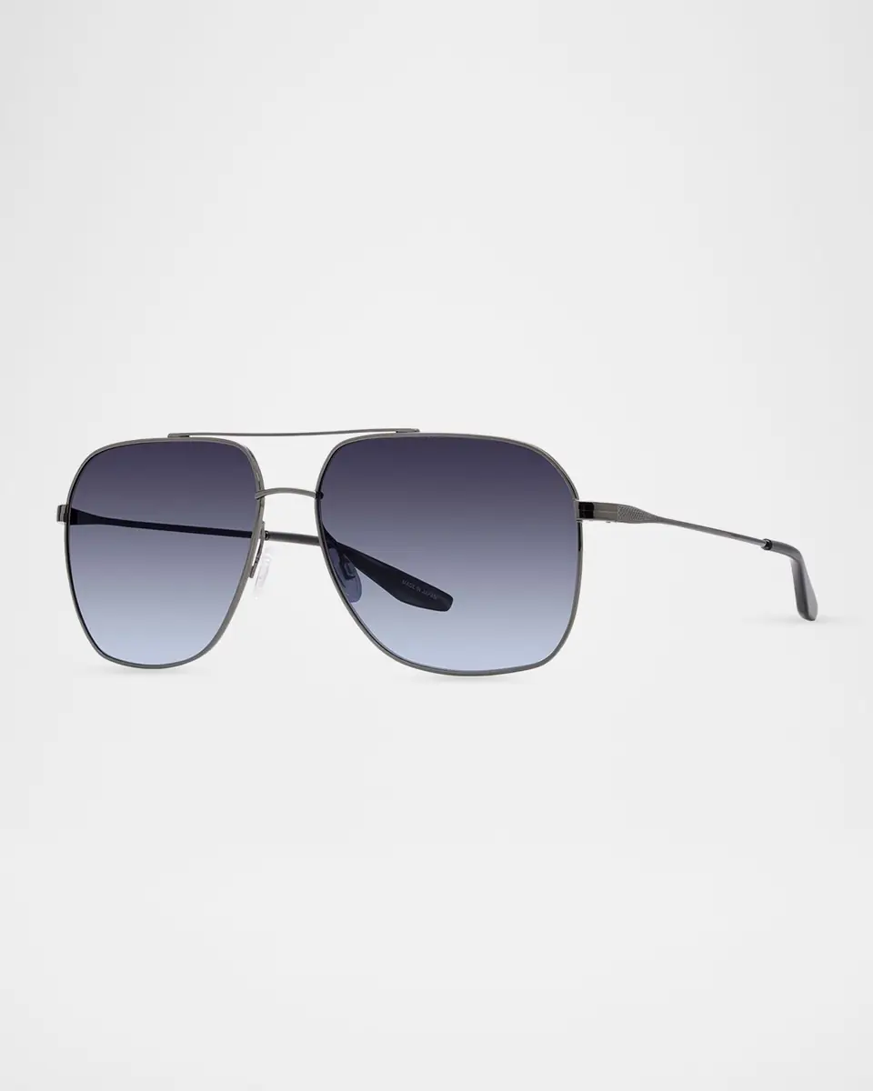 Barton Perreira Men's Aeronaut Aviator Sunglasses | Thumbnail 2 Barton Perreira Men's Aeronaut Aviator Sunglasses | Thumbnail 2
