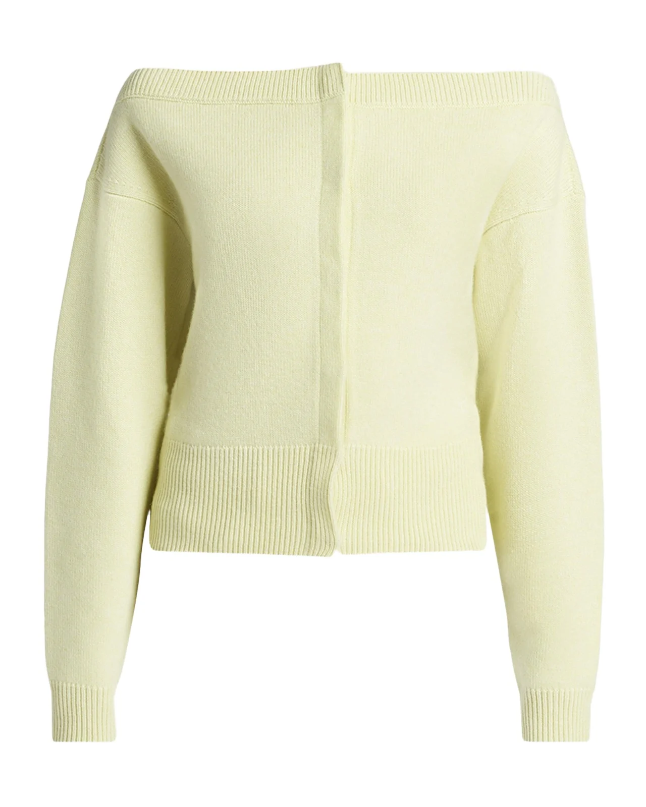 Cashmere Off-The-Shoulder Cardigan Cashmere Off-The-Shoulder Cardigan