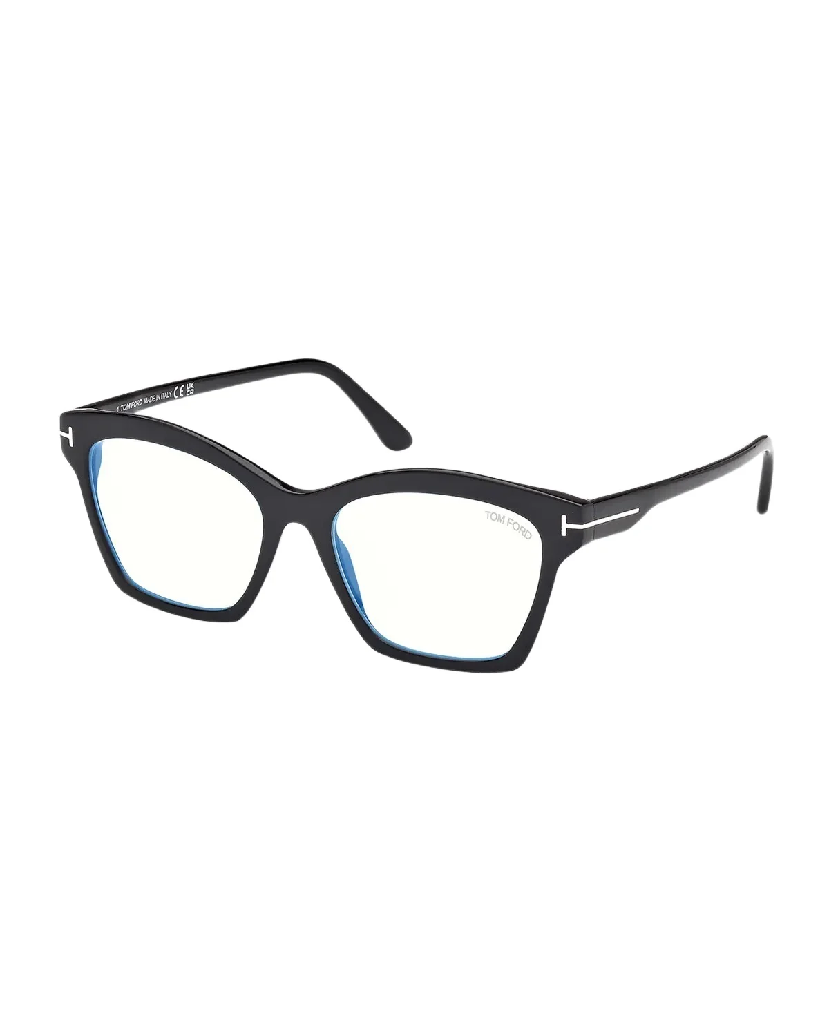 Tom Ford 54mm Square Blue Block Glasses