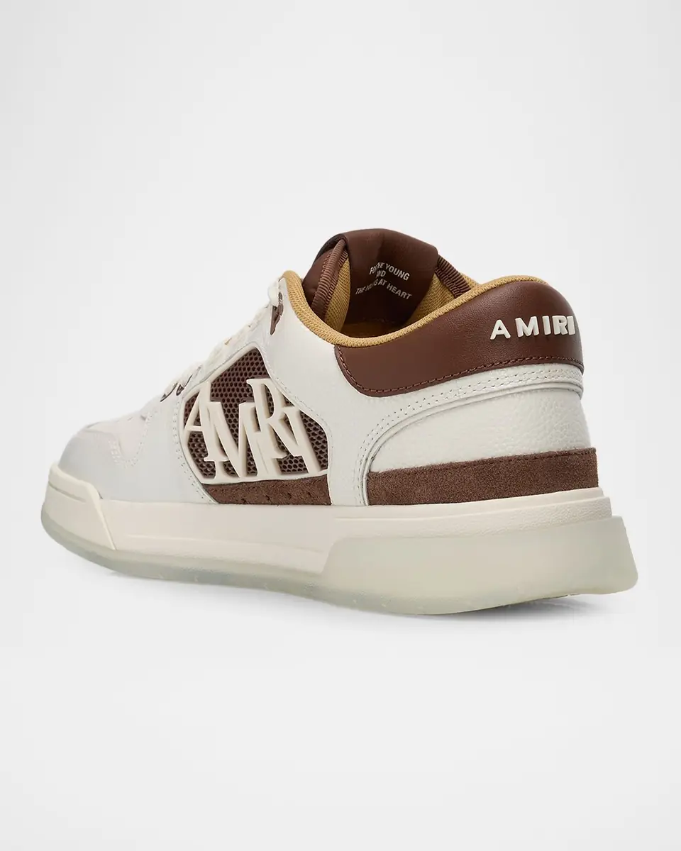 Amiri Men's Pebbled Leather Classic Low-Top Sneakers | Thumbnail 2 Amiri Men's Pebbled Leather Classic Low-Top Sneakers | Thumbnail 2