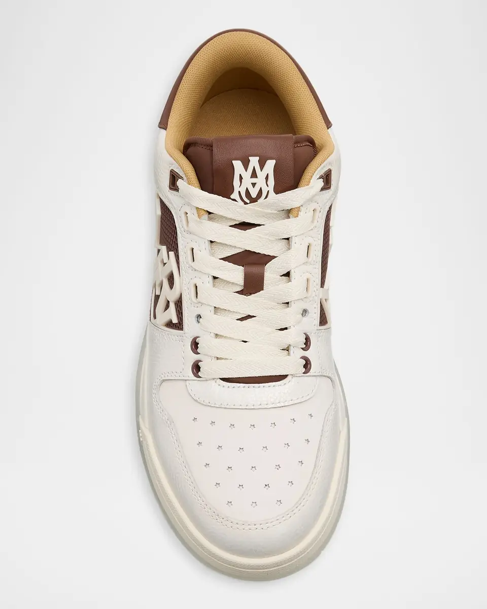 Amiri Men's Pebbled Leather Classic Low-Top Sneakers | Thumbnail 5 Amiri Men's Pebbled Leather Classic Low-Top Sneakers | Thumbnail 5