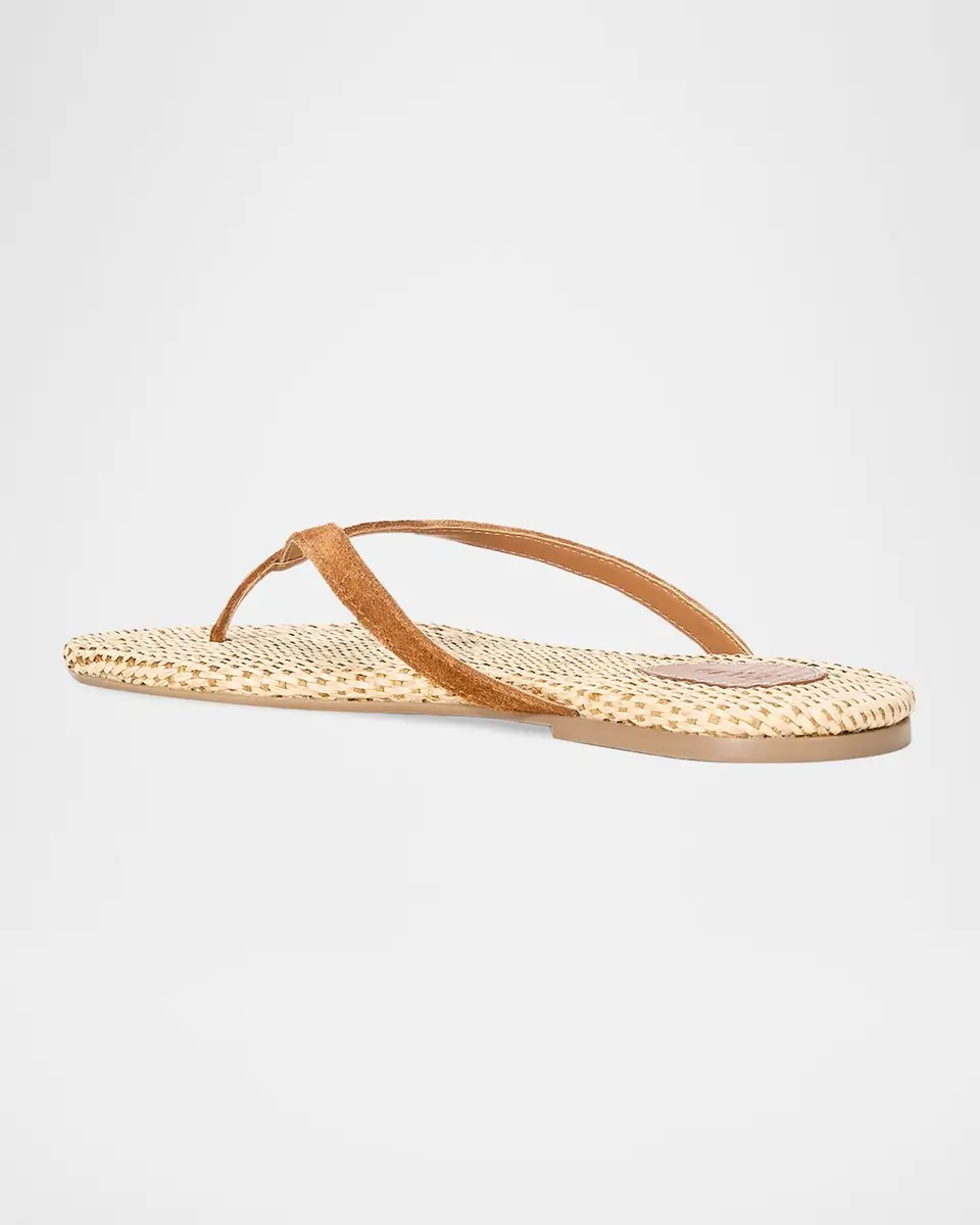 STAUD Freja Suede Thong Sandals | Thumbnail 2 STAUD Freja Suede Thong Sandals | Thumbnail 2