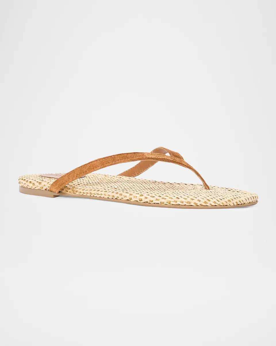 STAUD Freja Suede Thong Sandals | Thumbnail 3 STAUD Freja Suede Thong Sandals | Thumbnail 3