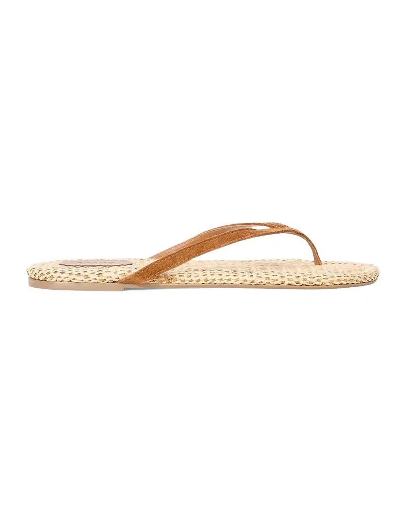 STAUD Freja Suede Thong Sandals | Image 1 STAUD Freja Suede Thong Sandals | Image 1