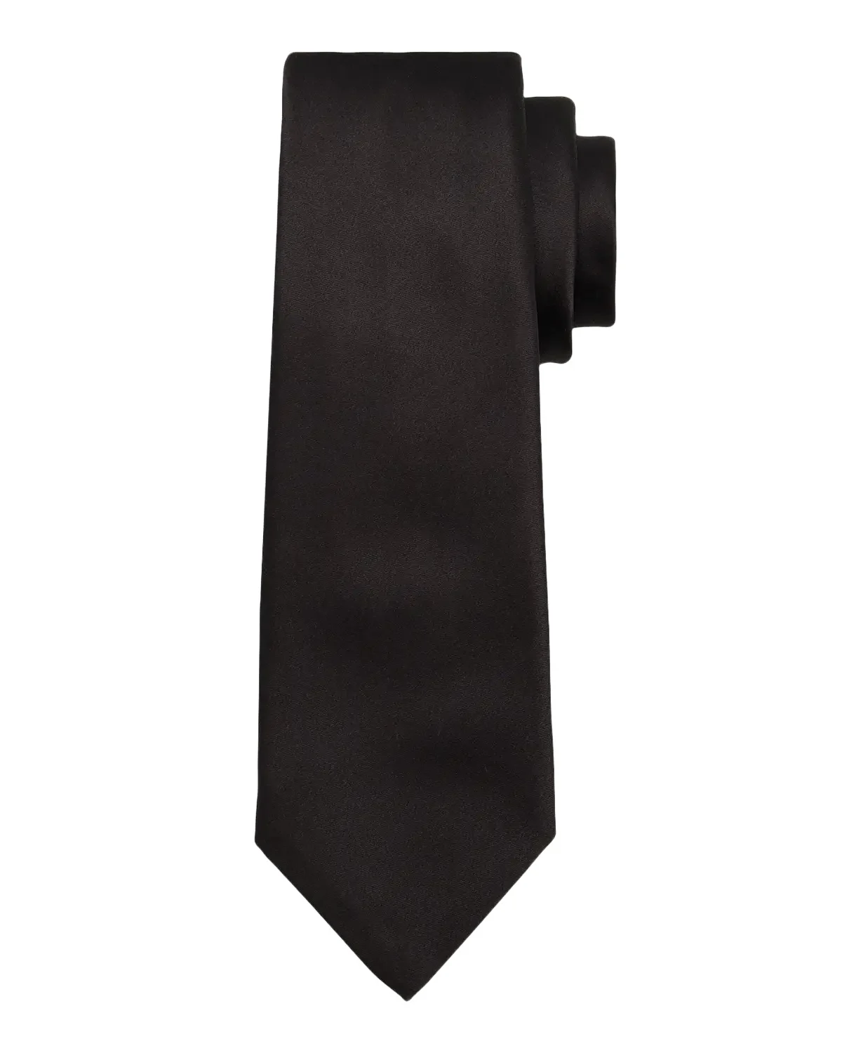 Kiton Men's Solid Silk 7-Fold Tie