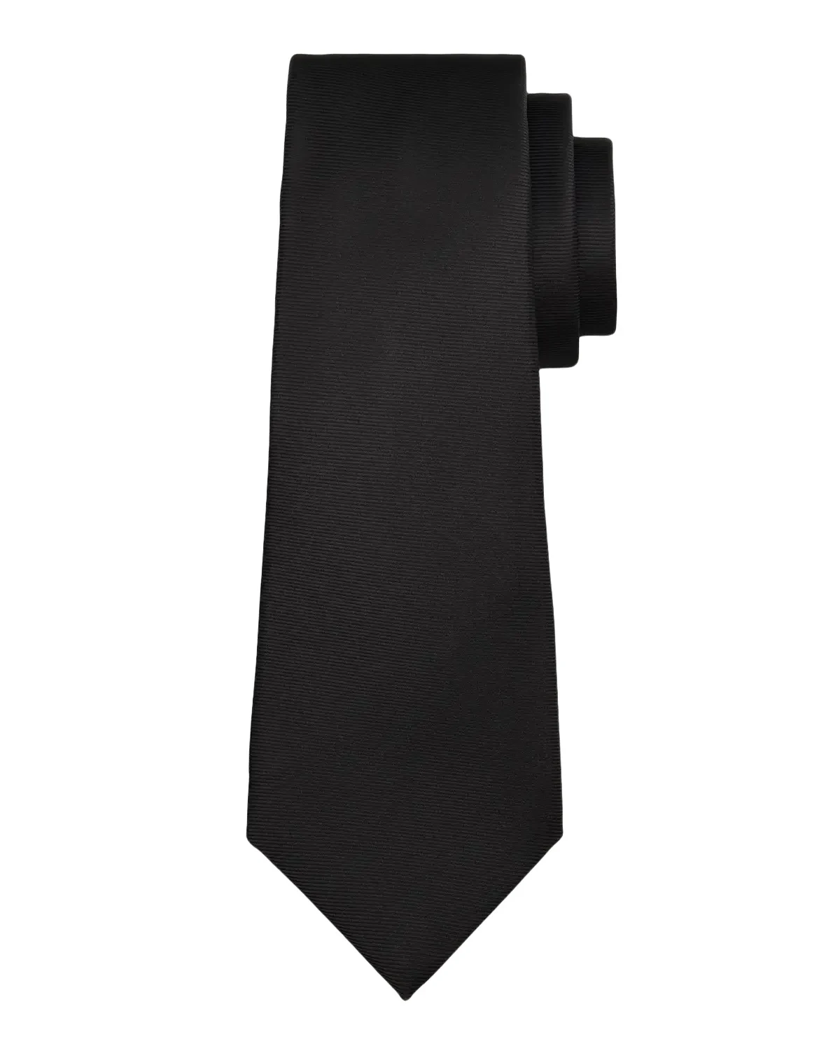Kiton Men's Micro-Rib Silk 7-Fold Tie