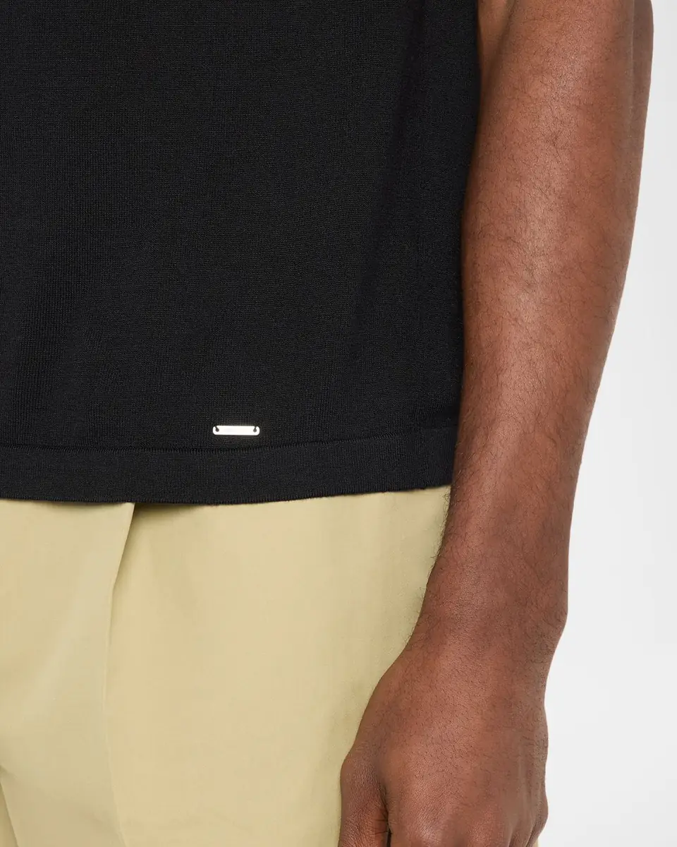 Simkhai Men's Duke Silk and Cotton Crewneck T-Shirt | Thumbnail 5 Simkhai Men's Duke Silk and Cotton Crewneck T-Shirt | Thumbnail 5
