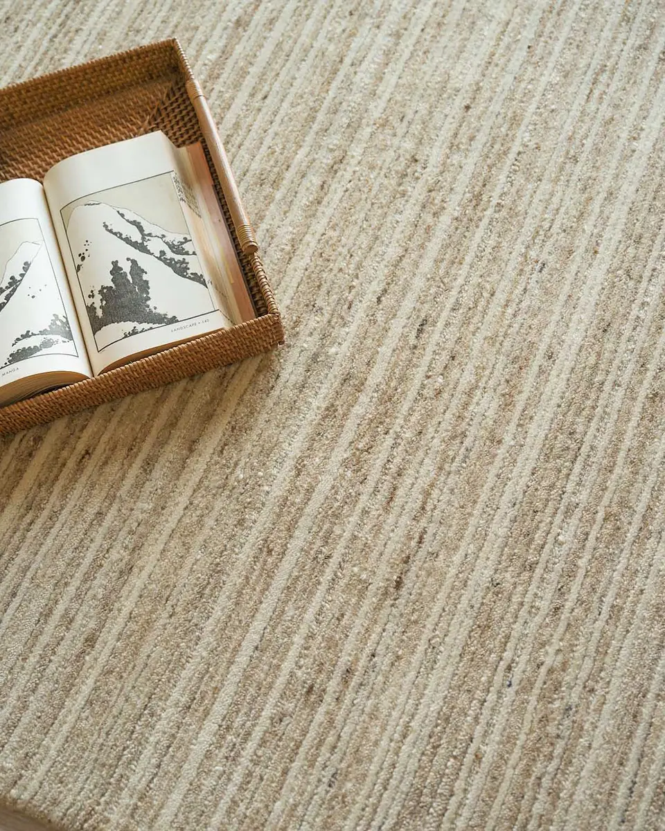 Exquisite Rugs Elko Hand-Loomed Beige Rug | Thumbnail 5