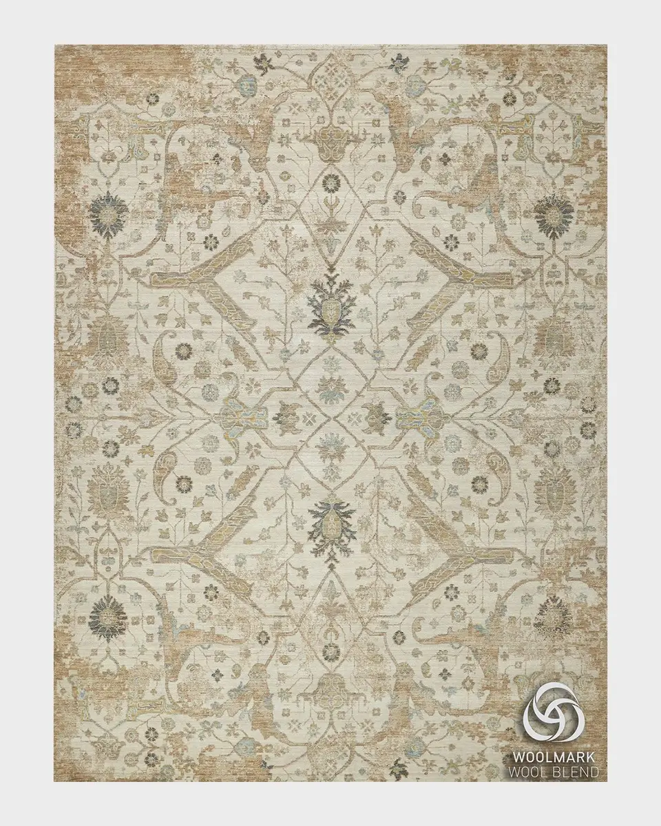 Exquisite Rugs Artisan Power-Loomed Ivory Rug | Thumbnail 2