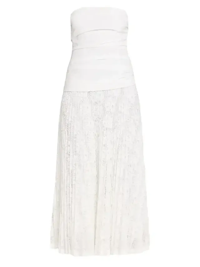 Annalise Cotton Lace Midi Dress Annalise Cotton Lace Midi Dress