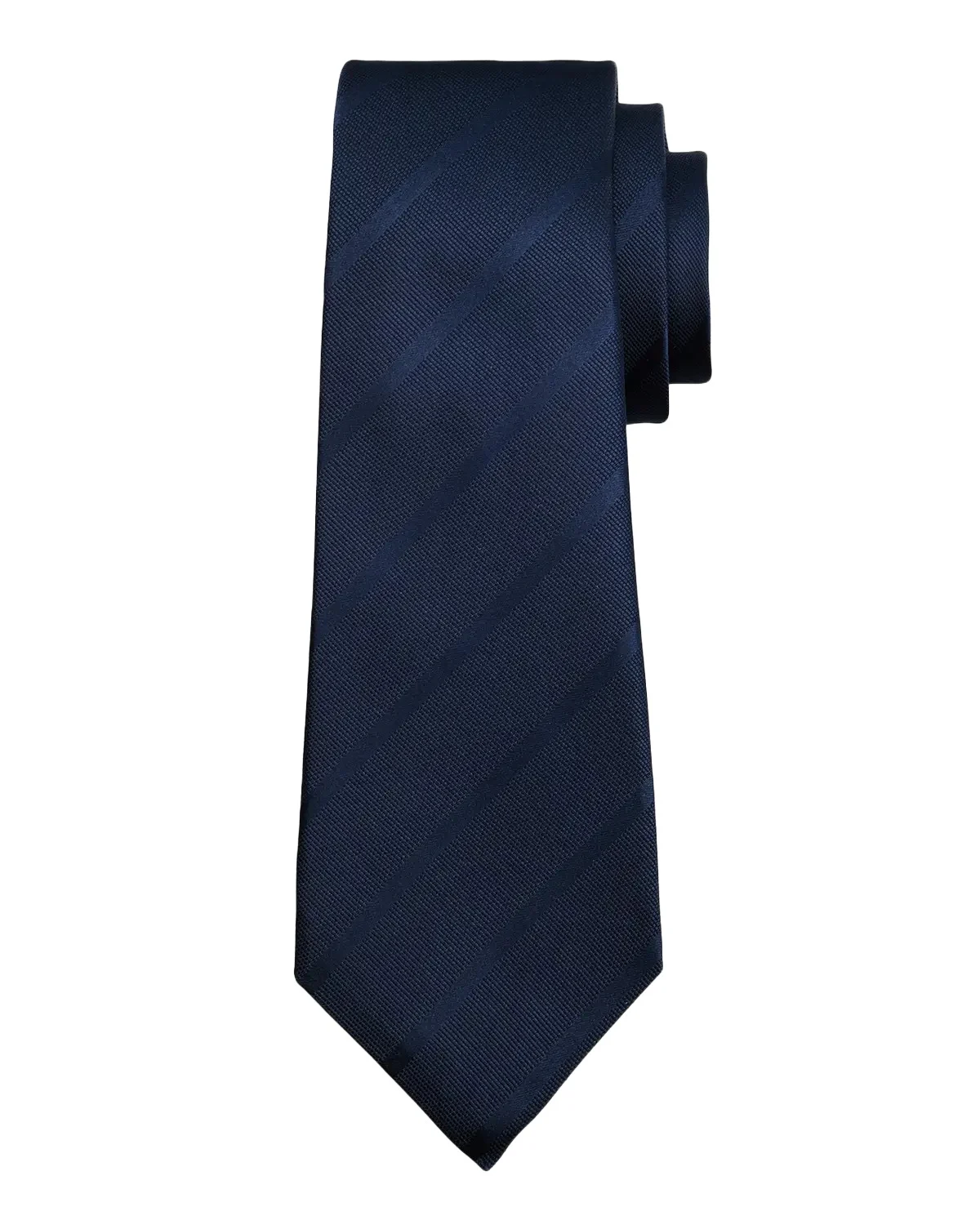 Men's Tonal Stripe Silk 7-Fold Tie Men's Tonal Stripe Silk 7-Fold Tie