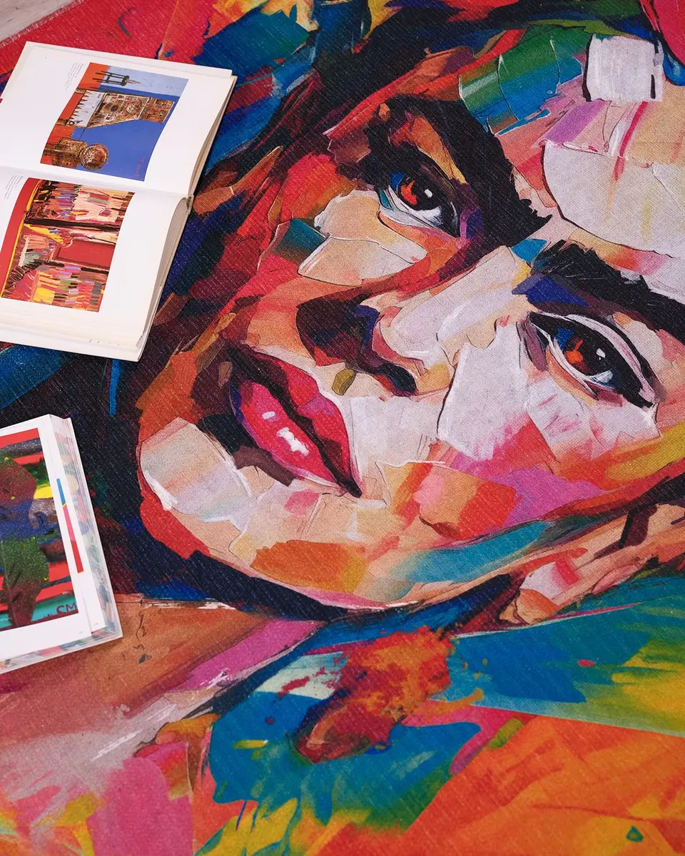 Exquisite Rugs x Frida Kahlo Red/Multi Rug | Thumbnail 3