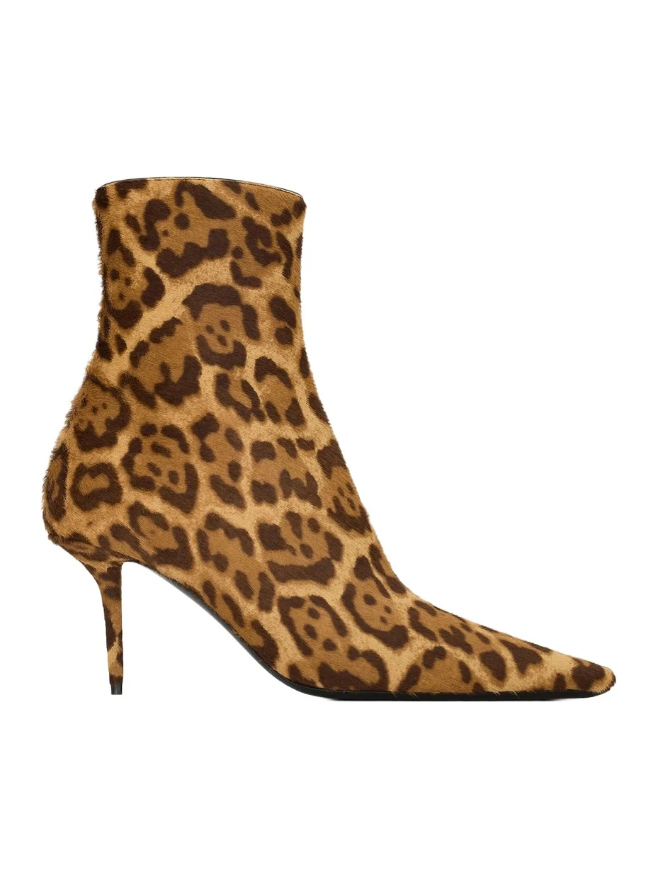 Women's Ashley Booties in Pony Hair Leather Women's Ashley Booties in Pony Hair Leather