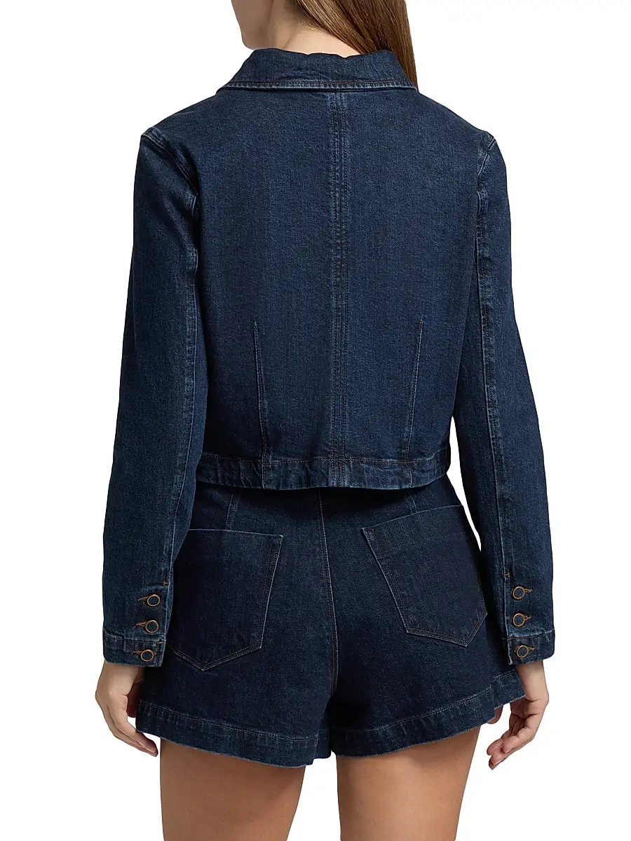 PAIGE Women's Lydia Utility Denim Jacket | Thumbnail 5 PAIGE Women's Lydia Utility Denim Jacket | Thumbnail 5