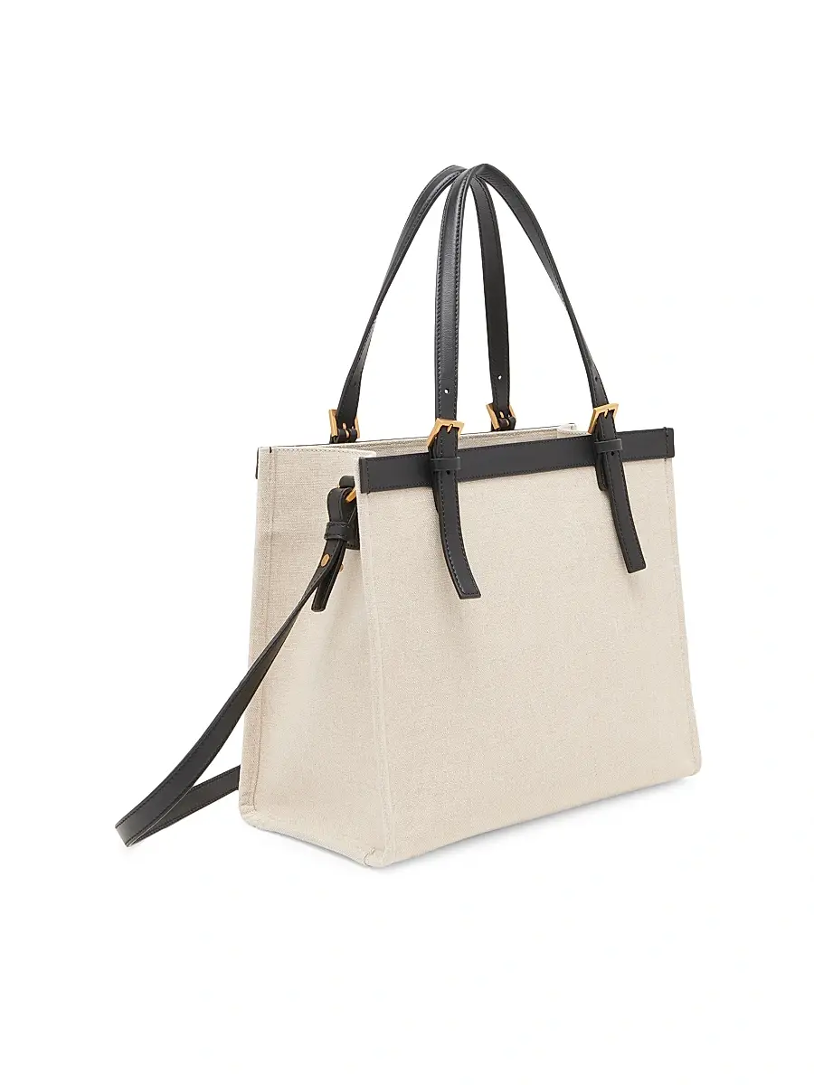 Versace Women's Rivière Canvas Tote | Thumbnail 5 Versace Women's Rivière Canvas Tote | Thumbnail 5