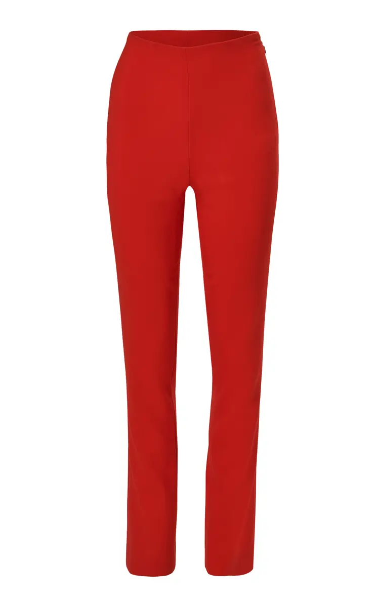 Tailored Wool-Blend Cigarette Pants Tailored Wool-Blend Cigarette Pants