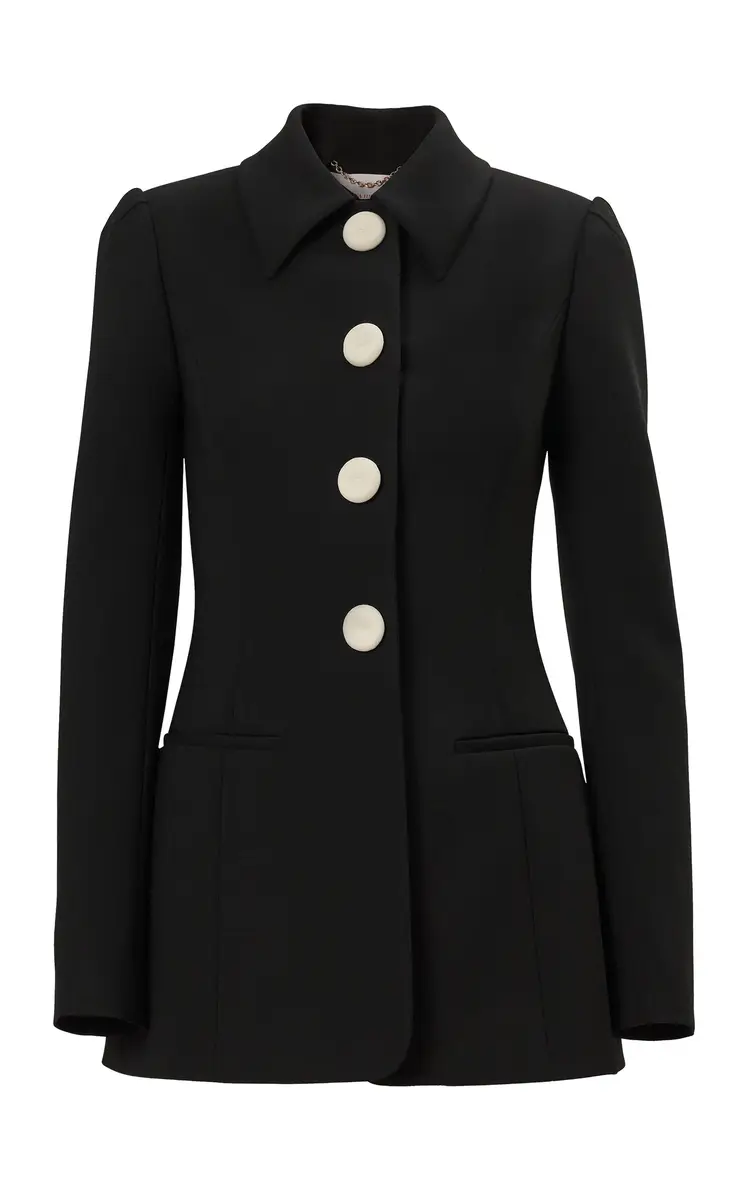 Carolina Herrera Tailored Wool-Blend Jacket