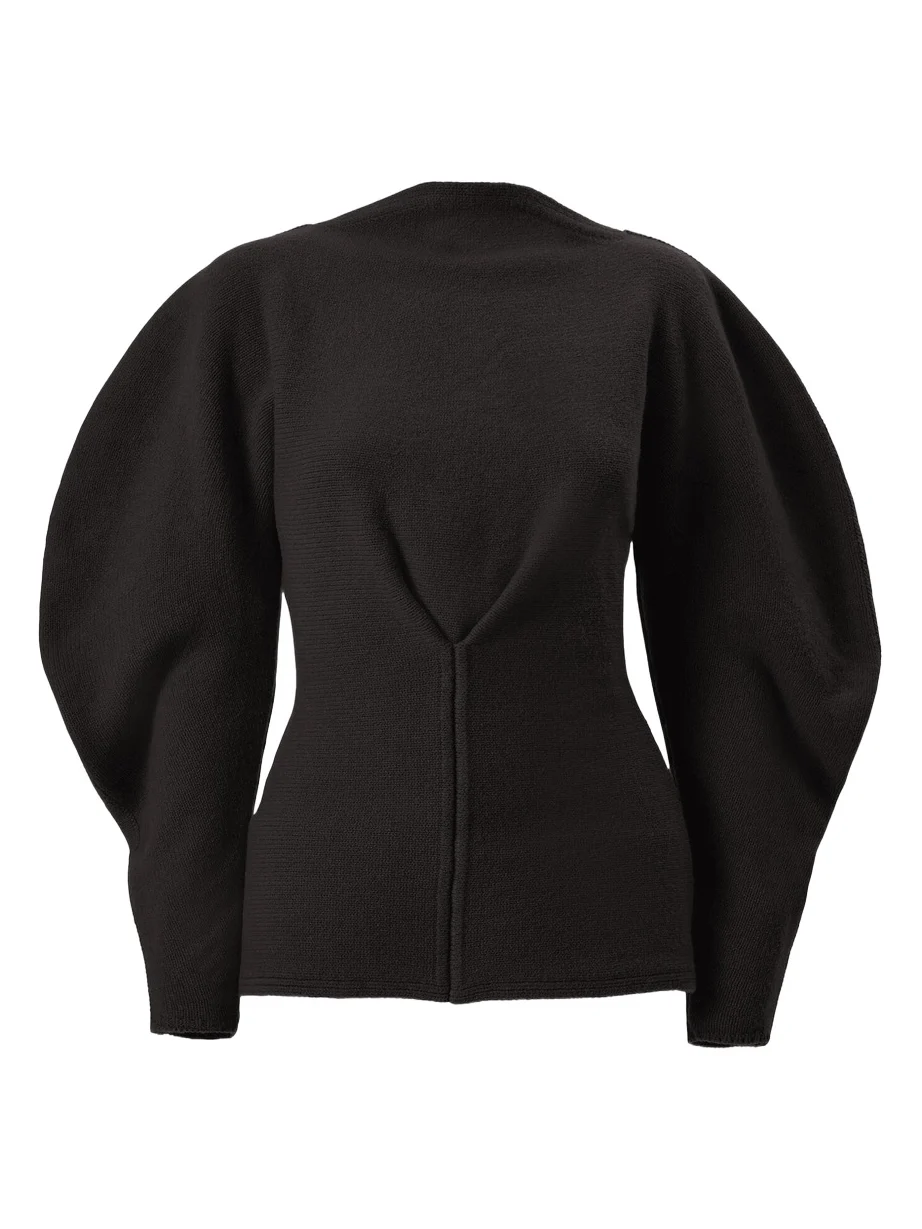 Double Jersey Wool Sweater