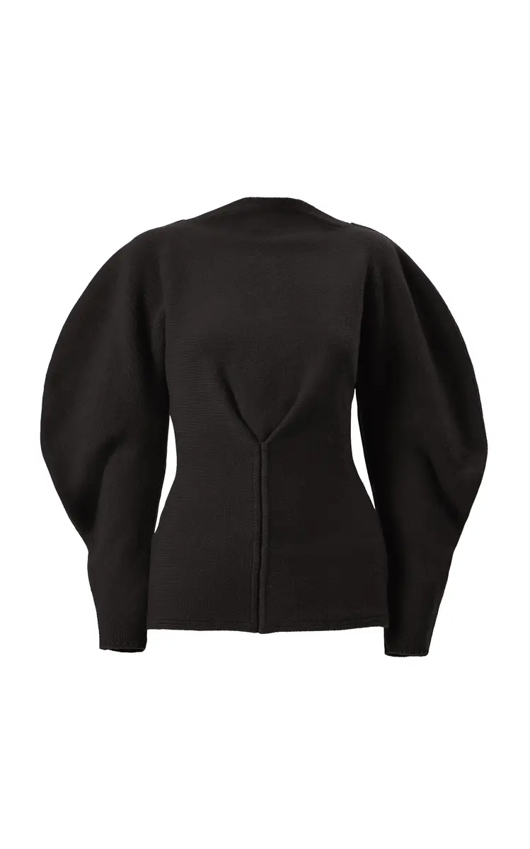Double Jersey Wool Sweater