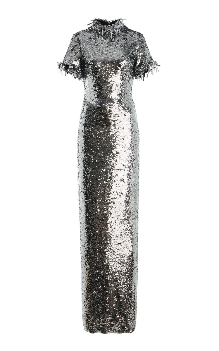 Brandon Maxwell The Bex Sequined Gown | Thumbnail 2 Brandon Maxwell The Bex Sequined Gown | Thumbnail 2