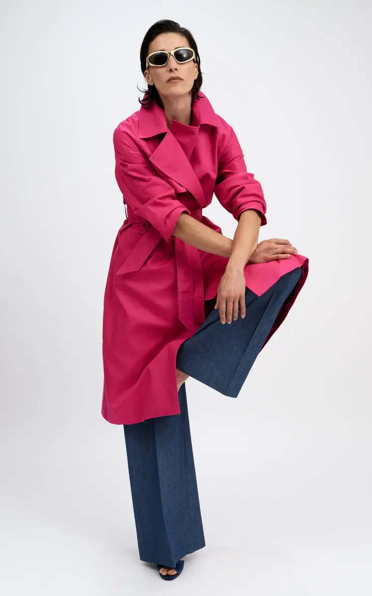 Martin Grant Fluid Trench Coat | Thumbnail 2