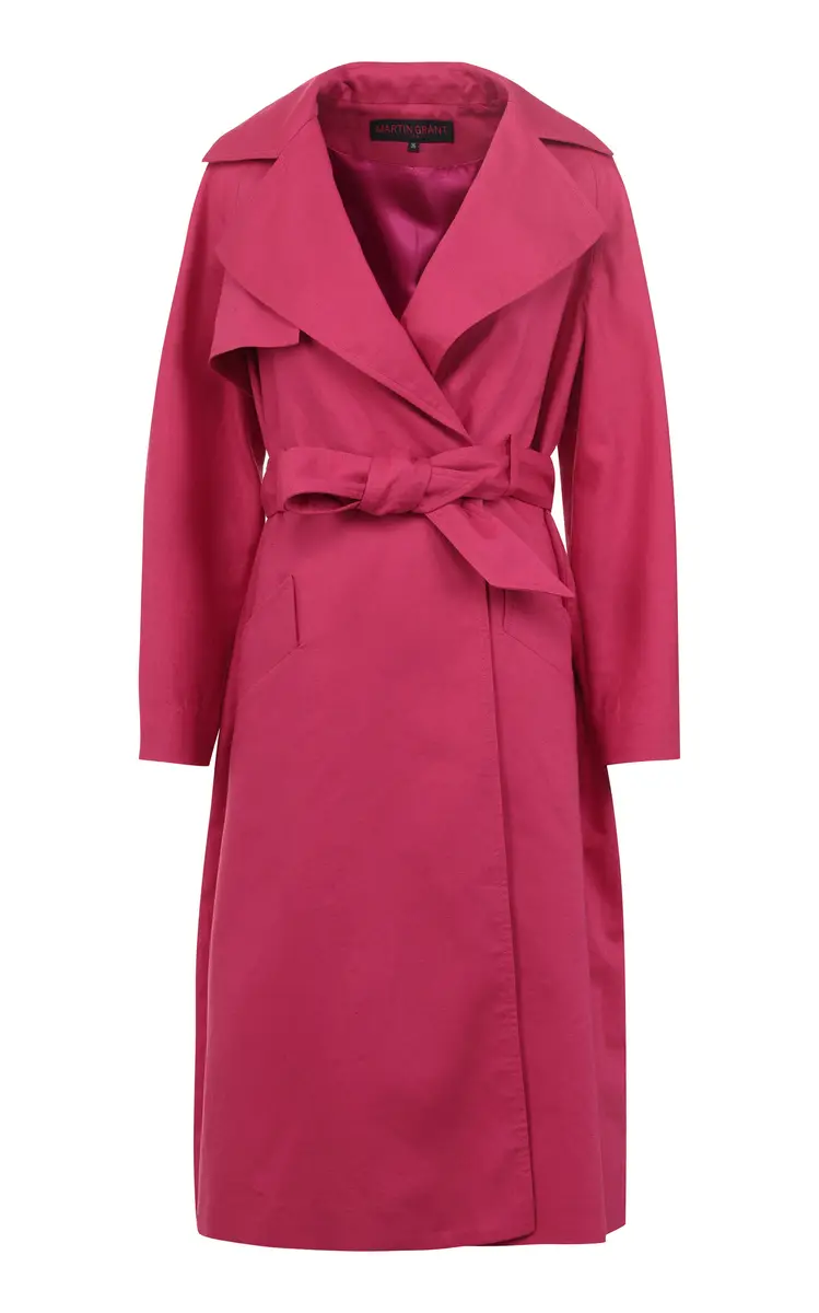 Martin Grant Fluid Trench Coat | Thumbnail 4