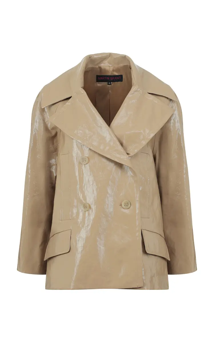 Martin Grant A-line Pea Jacket | Thumbnail 2