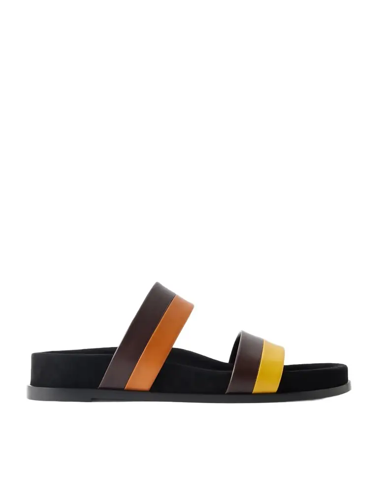 Gabriela Hearst Striker Color-block Leather Sandals | Image 1 Gabriela Hearst Striker Color-block Leather Sandals | Image 1