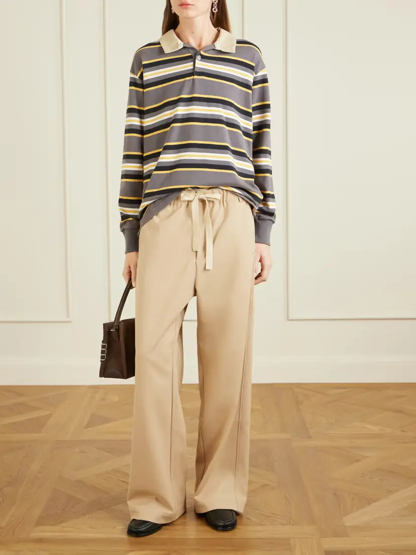 Sanderlak Twill Wide-leg Pants | Thumbnail 2 Sanderlak Twill Wide-leg Pants | Thumbnail 2