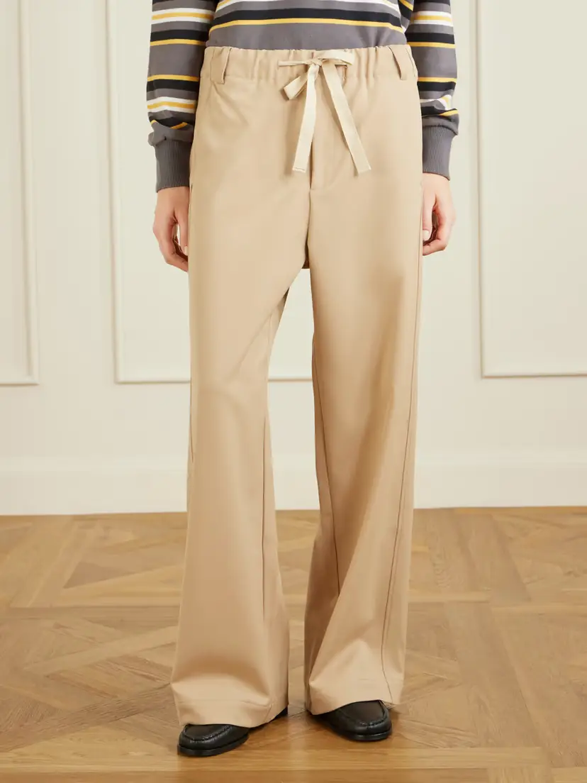 Sanderlak Twill Wide-leg Pants | Thumbnail 3 Sanderlak Twill Wide-leg Pants | Thumbnail 3